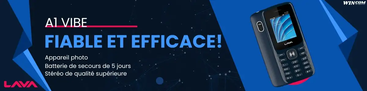 Téléphone portable A1 VIBE LAVA TUNISIE PRIX