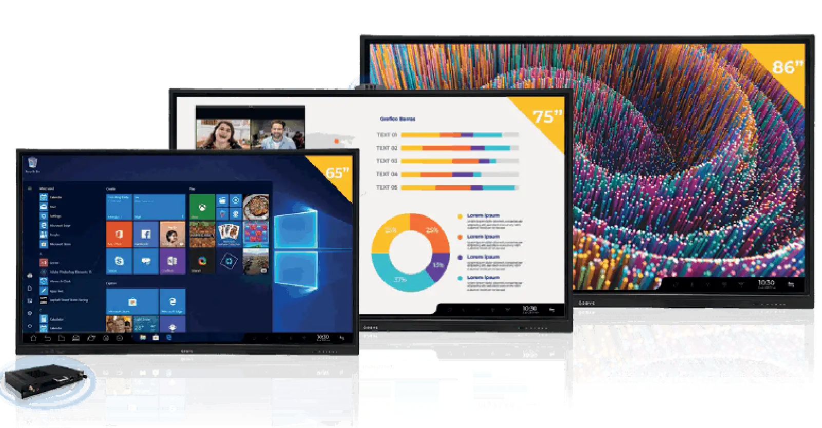 Ecrans interactifs ORBYS